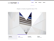 Tablet Screenshot of alaincournoyer.com